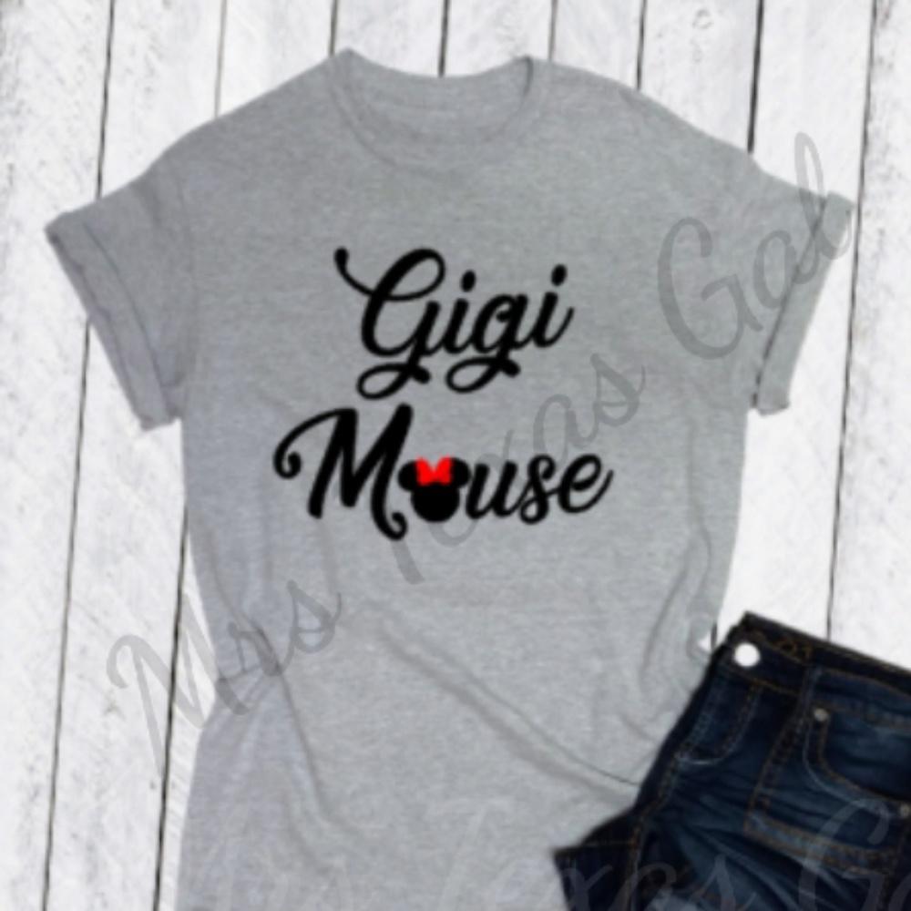 Gigi Mouse- Custom Shirt